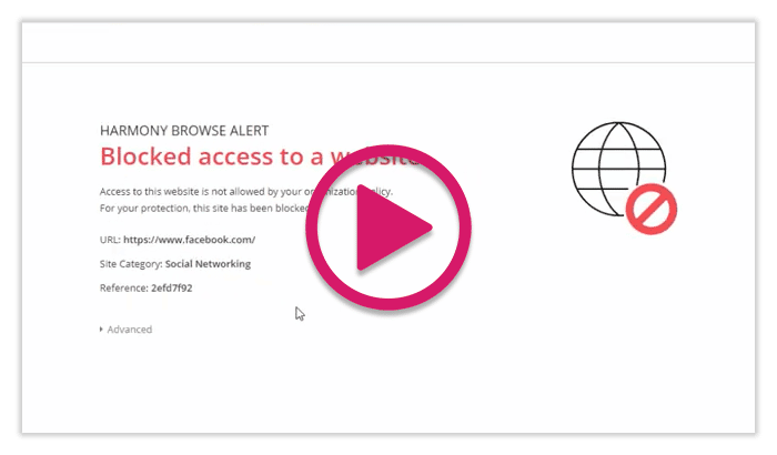 Harmony Browse - Prevenzione del furto di credenziali